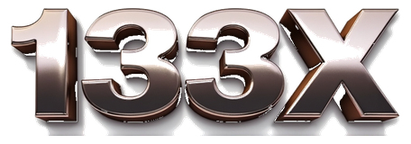 133x logo